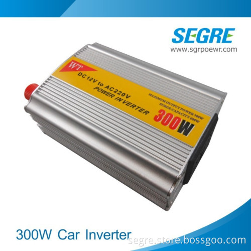 300w cigarette lighter power adapter 12V to 220V